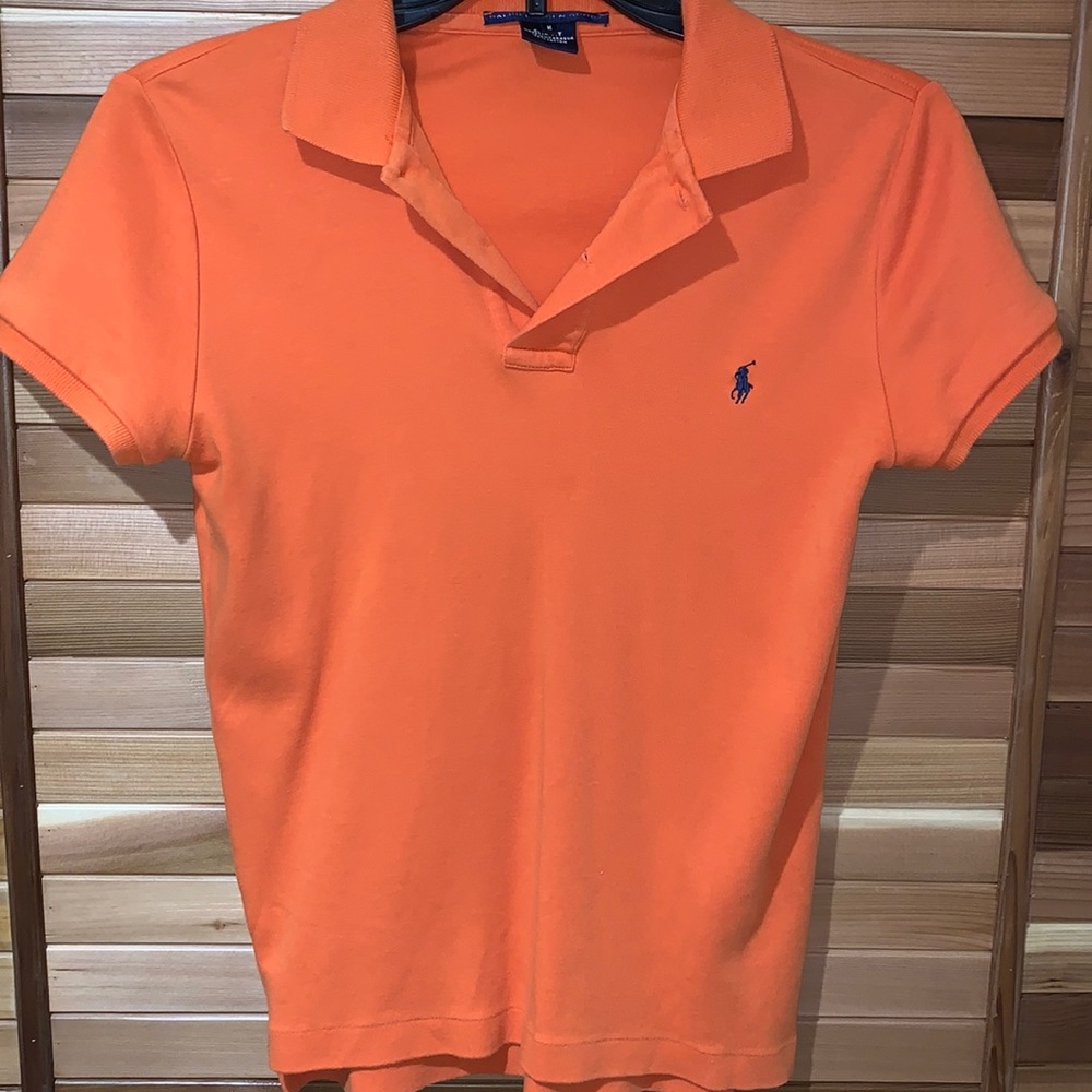 Orange Ralph Lauren Polo